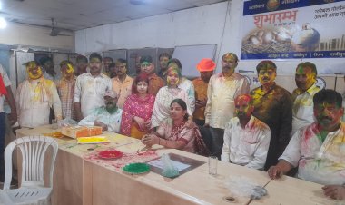 सहारा इंडिया परिवार ने मनाई होली