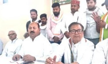 पूर्व सांसद राधे मोहन सिंह सपा प्रमुख पर लगाए गंभीर आरोप ,पार्टी से दिया इस्तीफा