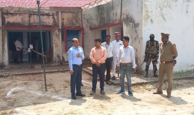 बिरनो मतदान केंद्र पर शांति पूर्ण हो रहा मतदान