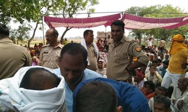 भैरोपुर गांव में गहमागहमी के बीच सस्ते गल्ले का चुनाव हुआ संपन्न