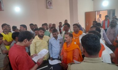 एमएलसी कार्यालय में चंचल सिंह ने किया जन संवाद, सुनी लोगों की फरियाद।