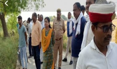 उप जिलाधिकारी के आदेश पर भिटे की जमीन से कब्जा हटवाया