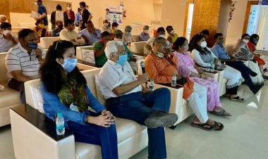 नेफोमा के सहयोग से यथार्थ हॉस्पिटल ने ग्रेनोवेस्ट सीनियर सिटीजनों के साथ किया हेल्थ टॉक विद सीनियर सिटीजन प्रोग्राम