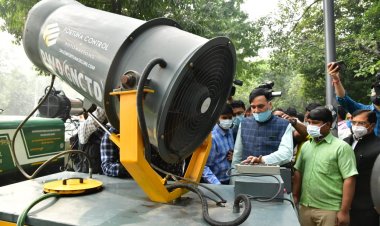 दिल्ली की सड़कों पर बड़ी एंटी-स्मॉग गन से पानी के छिड़काव की शुरूआत- गोपाल राय