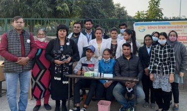 250 लोगों के स्वास्थ्य जांच के साथ की गई मुफ्त दवाई वितरण