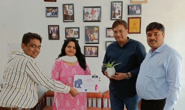 आईआईए ने किया रेखा शर्मा को उनकी उद्यमियों के प्रति अथक और निस्वार्थ सेवा के लिए  सम्मानित
