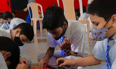युवा संघर्ष सोशल फाउंडेशन द्वारा आयोजित कला व शिल्पकला प्रतियोगिता