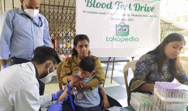 बाल कुटीर में बच्चों के लिए स्वास्थ्य शिविर का हुआ आयोजन