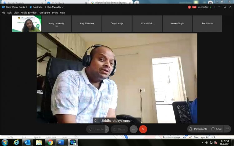 एमिटी विश्वविद्यालय में विश्व सेरेब्रल पाल्सी दिवस पर परिचर्चा सत्र का आयोजन