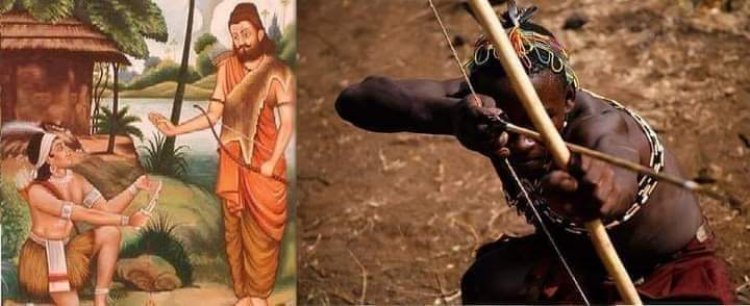 गुरु द्रोणाचार्य पर झूठा आरोप आरोप लगाया जाता है...