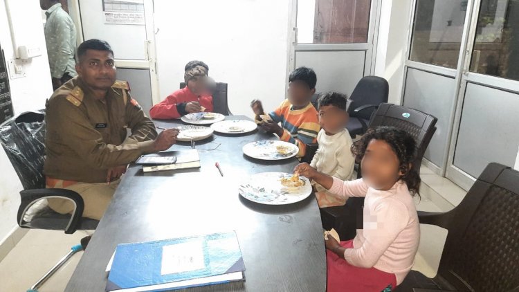 जनता के सेवक पुलिस का सराहनीय कार्य