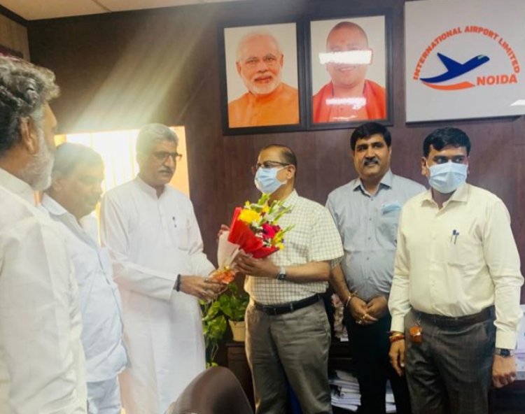 यीडा के सेक्टर-33 में बनेगा ट्रांसपोर्ट नगर : चौधरी वेदपाल सिंह