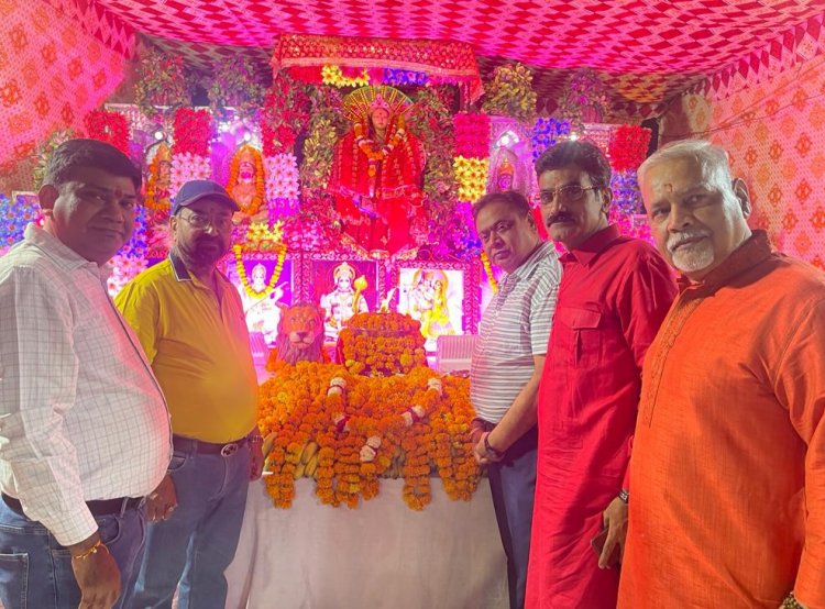 पंजाबी वेलफेयर एसोसिएशन ने कराई माता की चौकी