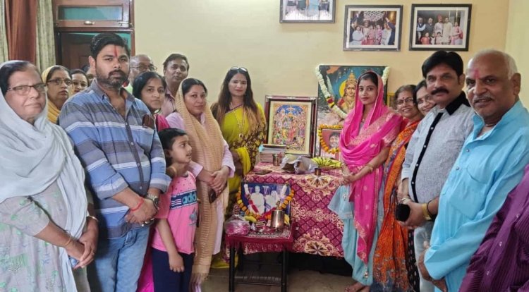 शांभवी महा मुद्रा ट्रस्ट ने किया दुर्गा सप्तशति का पाठ