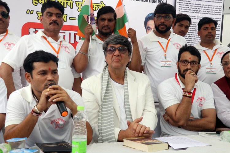 जय हिंद अभियान का जंतर मंतर मोर्चा मुकेश खन्ना,गोपाल सिंह,दीपक त्रिपाठी की अगुवाई में सम्पन्न