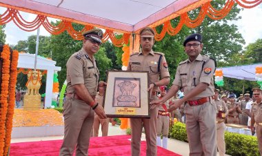 प्रशिक्षणाधीन रिक्रूट आरक्षियों का दीक्षांत समारोह सम्पन्न,