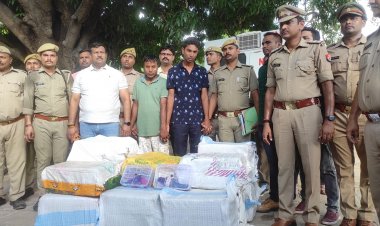 30 लाख के गांजा के साथ दो तस्कर गिरफ्तार