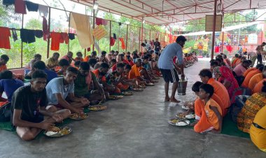 धर्म नगरी हरिद्वार में इन दिनों कांवड़ मेला पर कांवड़ियों की धूम