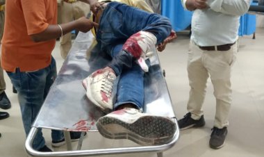 25 हजार का इनामियां   रणजीत सिंह मुठभेड़ के दौरान गिरफ्तार,  पैर में लगी गोली