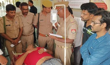 सैदपुर में चली गोली, एक घायल