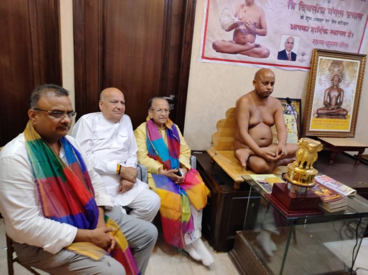 खूबसूरत समय ईश्वर की देन है-आचार्य श्री 108 प्रज्ञसागर मुनिराज