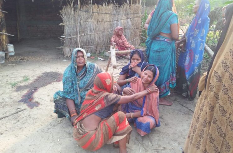 धारदार हथियार से वृद्ध की हत्या ,खुन के रिश्ते ही हत्यारे