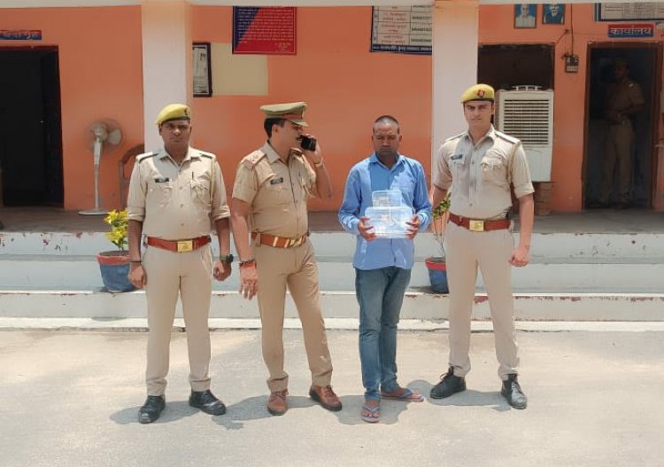 मलेठी गोलीकांड का लुटेरा गिरफ्तार