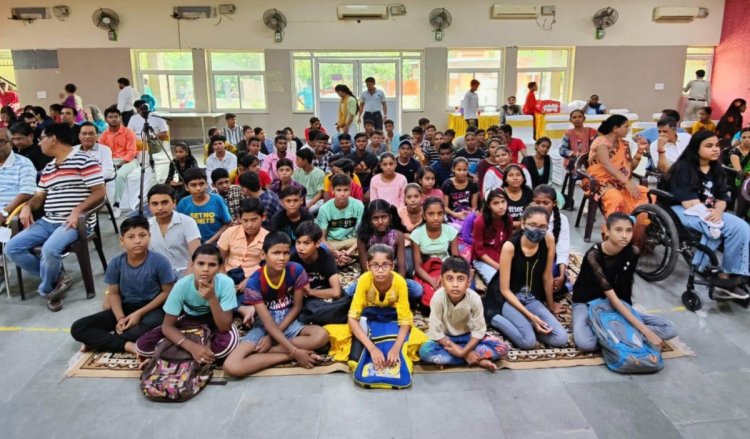 सनशाइन सोसाइटी ने मनाया "छात्र शिक्षक सम्मान दिवस" ​​