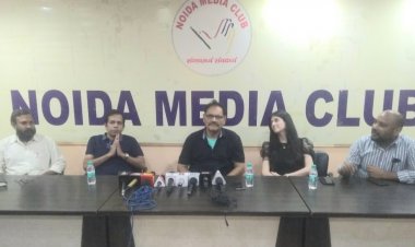 नोएडा पहुंची झोलाछाप की स्टार कास्ट