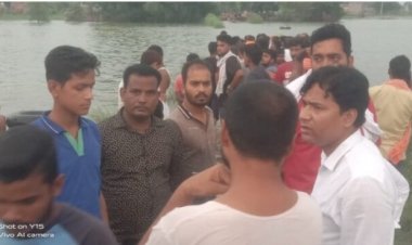गाजीपुर बङा    नाव  हादसा 2 की मौत 5 लापता