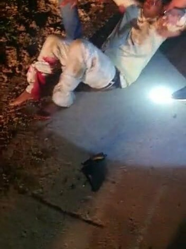 भांवरकोल पुलिस को मिली कामयाबी, बदमाश को पैर मे लगी गोली