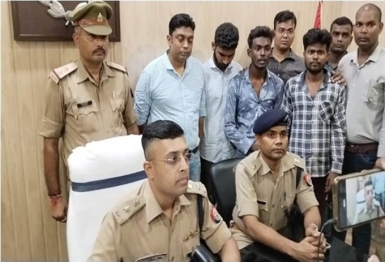 तीन साइबर अपराधी गिरफ्तार, कैश बरामद