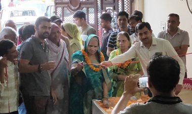 समाज कल्याण फेडरेशन ऑफ इंडिया के कैंप में 215 लोगों ने कराया फ्री फुल बॉडी हेल्थ चेकअप