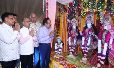 लव कुश रामलीला कमेटी का भूमि पूजन कार्यक्रम सम्पन्न