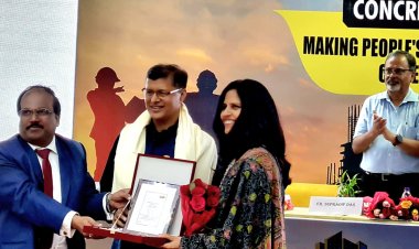 प्रोजेक्ट एसटीपीआई मेरठ को आउटस्टैंडिंग कंक्रीट स्ट्रक्चर का मिला अवार्ड