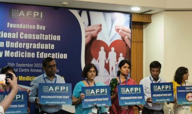 एएफपीआई स्थापना दिवस को राष्ट्रीय परिवार चिकित्सा दिवस के रूप में घोषित किया गया
