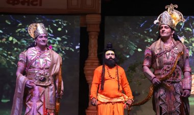 लव-कुश मंच पर आज लक्ष्मण परशुराम संवाद तक की लीला का मंचन