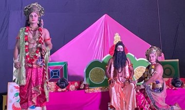 पहली बार रामलीला में सुनाई गई रावण जन्म की लीला