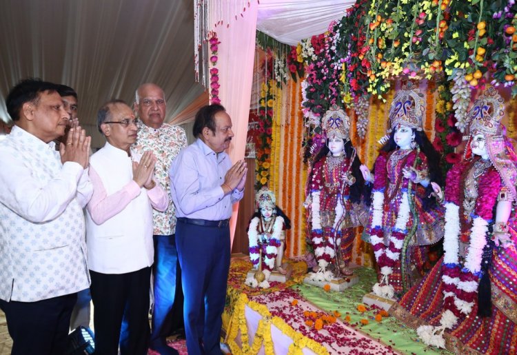 लव कुश रामलीला कमेटी का भूमि पूजन कार्यक्रम सम्पन्न