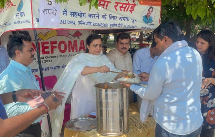 जरूरतमन्दों को 5 रुपए में भोजन खिला रही नेफोमा