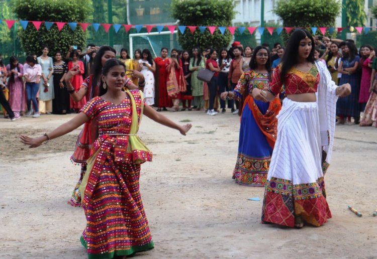 आईएमएस में डांडिया उत्सव का आयोजन