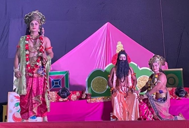 पहली बार रामलीला में सुनाई गई रावण जन्म की लीला