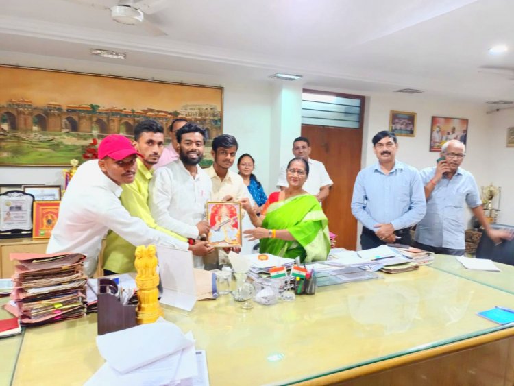 पीजी कॉलेज के छात्र नेता की अनोखी पहल