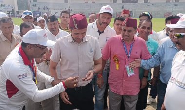 स्व. विरेन्द्र सिंह राणा की स्मृति में माता पार्वती देवी चैरिटेबल ट्रस्ट ने किया क्रिकेट टूर्नामेंट का उद्घाटन