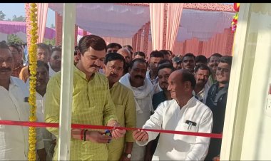 आशा फिलिंग स्टेशन का एमएलसी ने किया उद्घाटन