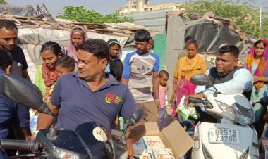 ईगल स्पेशिएली एबल्ड राइडर्स द्वारा दीवाली पर ज़रूरतमंद बच्चो में मिठाई का वितरण 