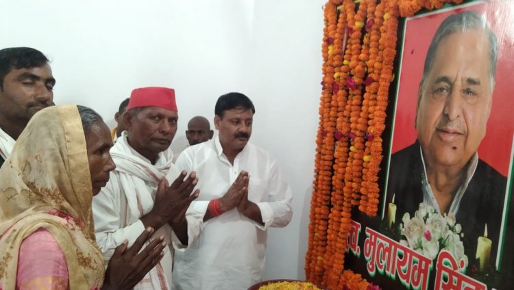 नेता जी के जाने से एक एक कार्यकर्ता मर्माहत- विधायक वीरेंद्र यादव