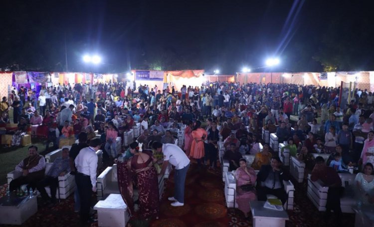 आरडब्लूए 39 ने किया दीपावली मेले का आयोजन, उमड़ी भीड़