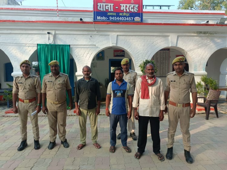 गोली मारने वाले तिन आरोपित गिरफ्तार,  भेजे गए जेल