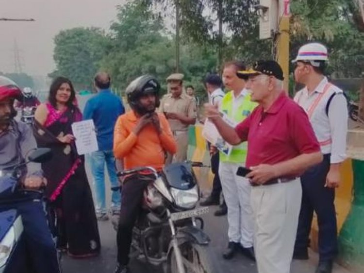 सडक सुरक्षा जीवन रक्षा जागरूकता चलाया अभियान